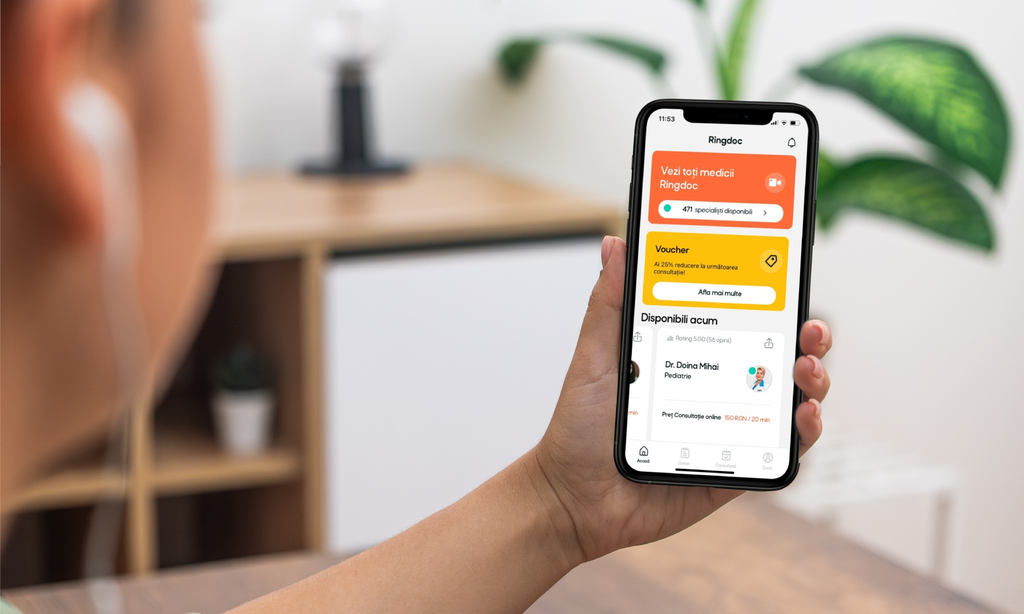 aplicatia ringdoc telemedicina consultatii online medici buni